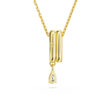SWAROVSKI DEXTERA PENDANT, MIXED CUTS, WHITE, GOLD-TONE PLATED 5663333