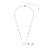 SWAROVSKI MESMERA SET, MIXED CUTS, WHITE, RHODIUM PLATED 5665829