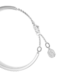 SWAROVSKI MESMERA BANGLE, MIXED CUTS, WHITE, RHODIUM PLATED 5667253
