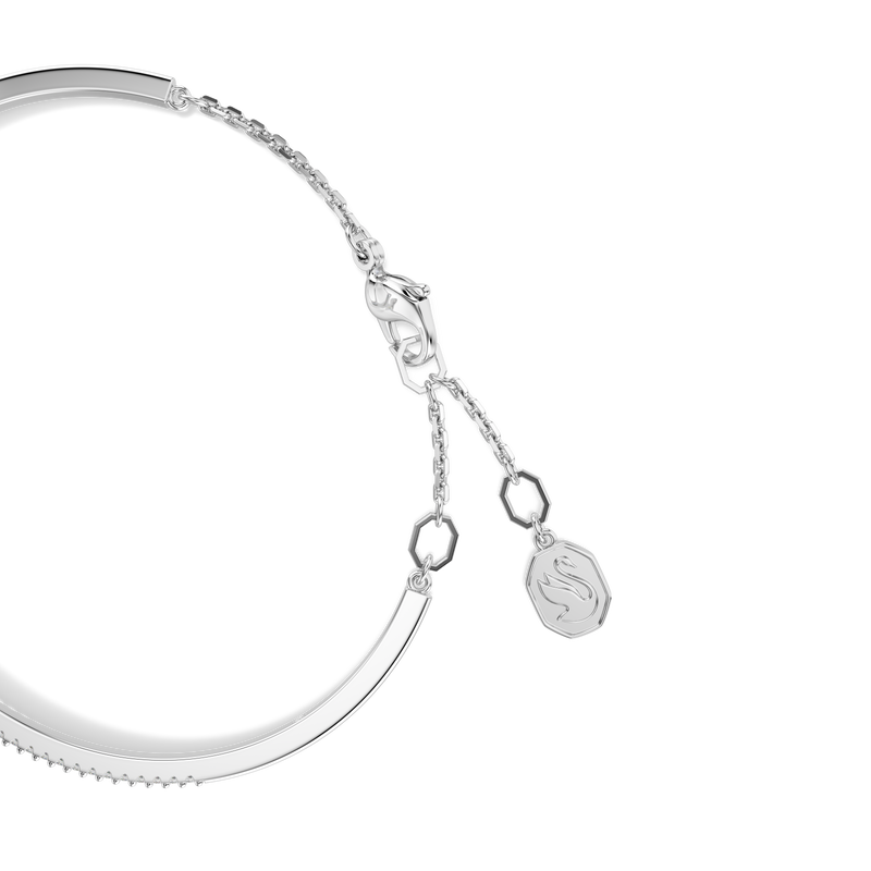 SWAROVSKI MESMERA BANGLE, MIXED CUTS, WHITE, RHODIUM PLATED 5667253