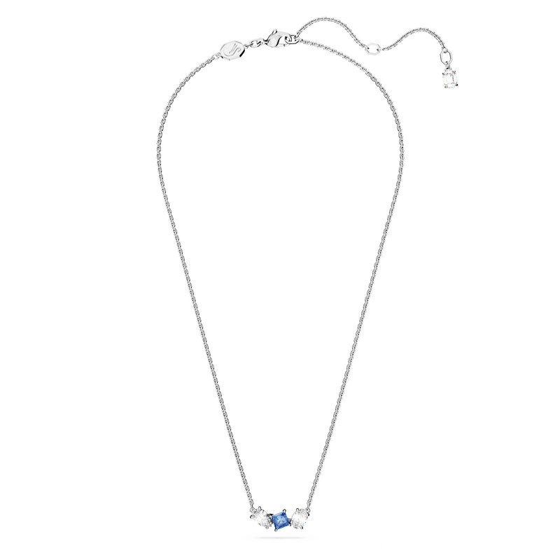 SWAROVSKI MESMERA PENDANT, MIXED CUTS, BLUE, RHODIUM PLATED 5668276