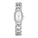 Swarovski Dextera chain watch, Swiss Made, Crystal bracelet, Silver tone, Stainless Steel 5668899