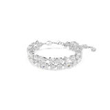 Swarovski Mesmera bracelet, Mixed cuts, White, Rhodium plated 5669927