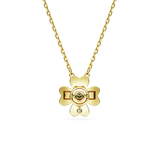 ネックレス・ペンダント SWAROVSKI Idyllia green gold-tone clover necklace 5671144 Idyllia pendant, Clover, Green, Gold-tone plated | Swarovski