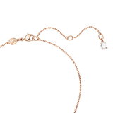 Swarovski Idyllia pendant, Clover, White, Rose gold-tone plated 5674211
