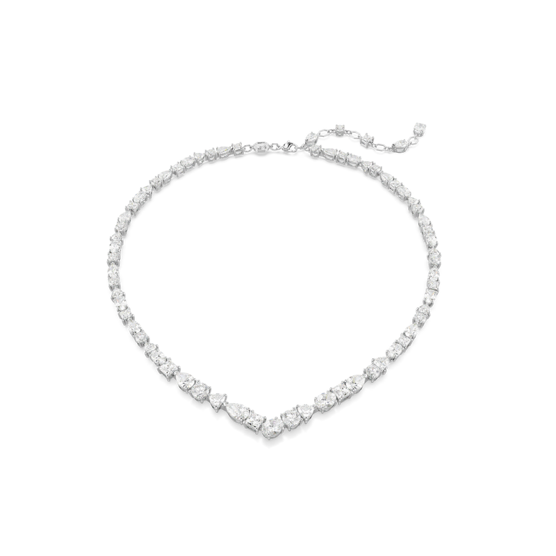 Swarovski Mesmera set, Mixed cuts, White, Rhodium plated 5674306