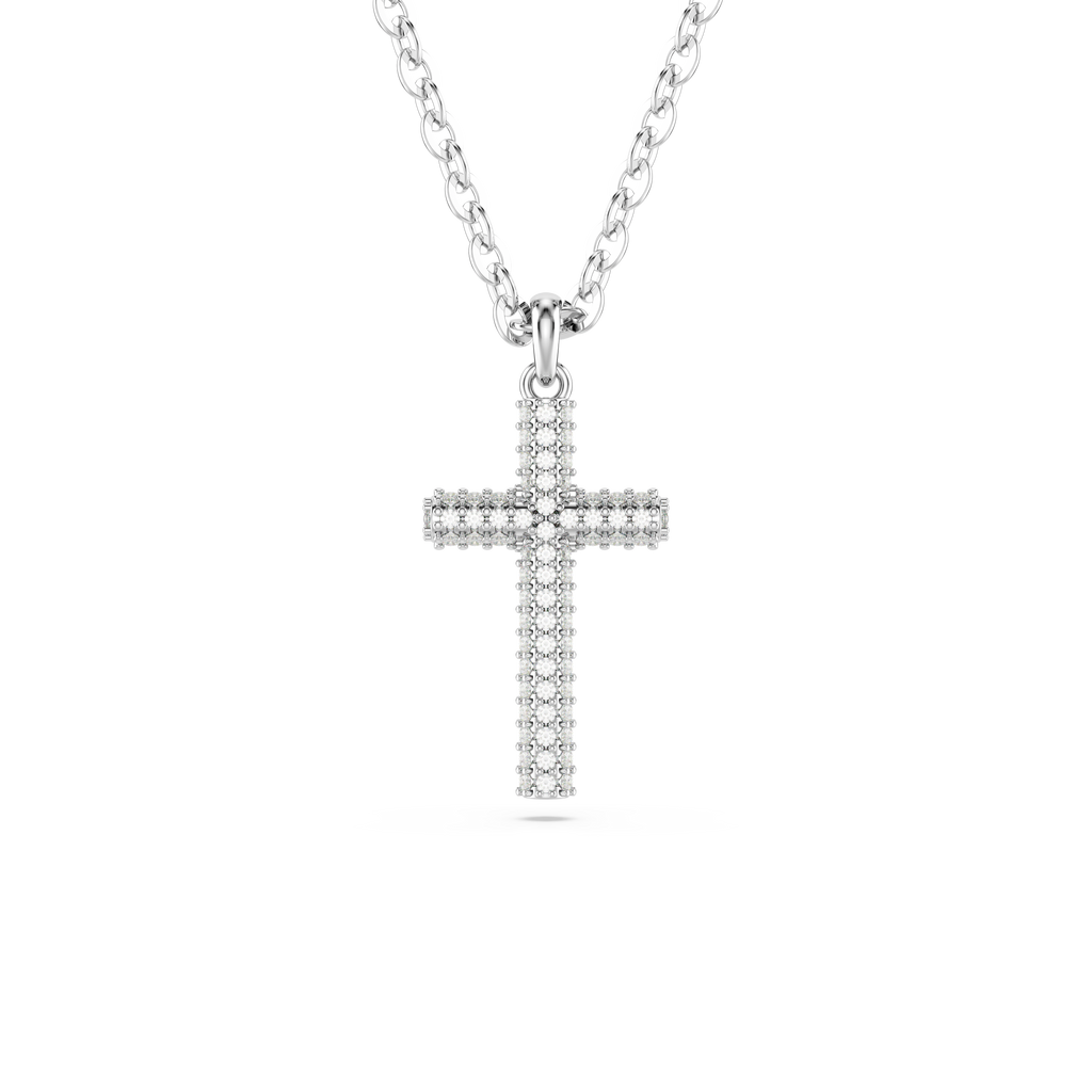 ネックレス・ペンダント SWAROVSKI Insigne Angelic cross rhodium necklace 5675573 5675577_png_eff48d4d-a66e-48d7