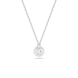 Swarovski Dextera pendant, Round cut, Sphere, White, Rhodium plated 5693206