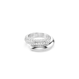 Swarovski Dextera ring, White, Rhodium plated 5695935