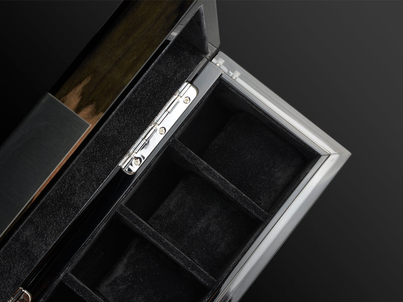 Executive 5 Watches Macassar & Black Box