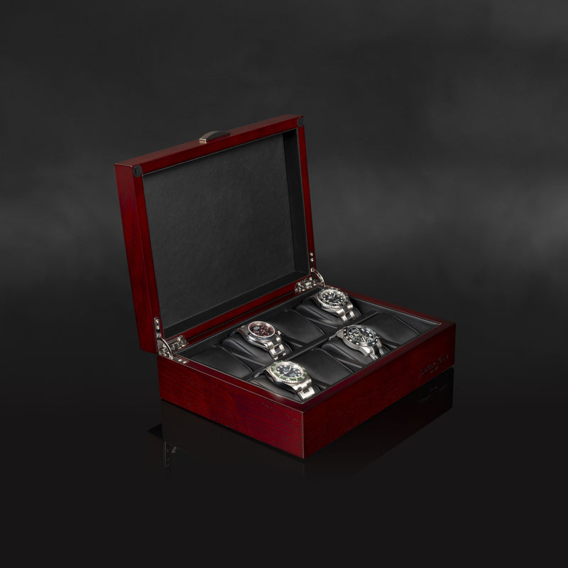 Bregano 8 Watches Cherry Box