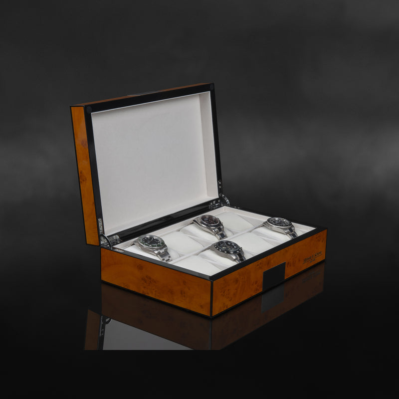Botega 8 Watches Wood Box