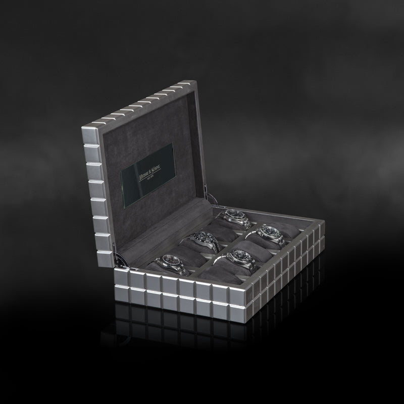 Dover 10 Watches Silver Box