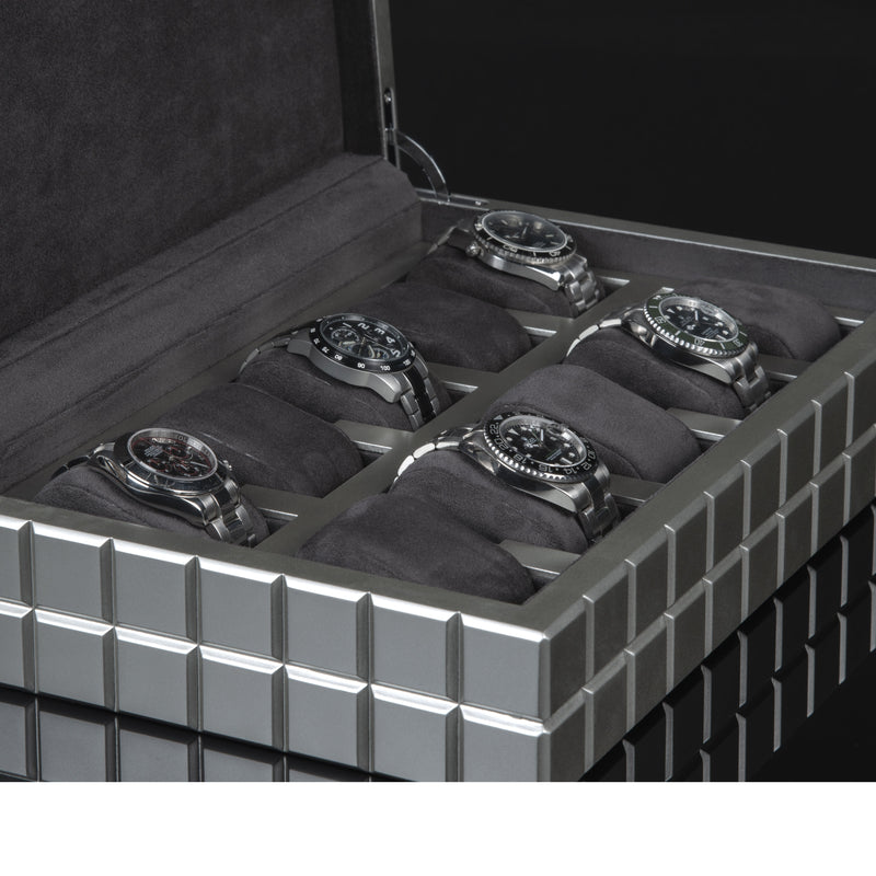 Dover 10 Watches Silver Box