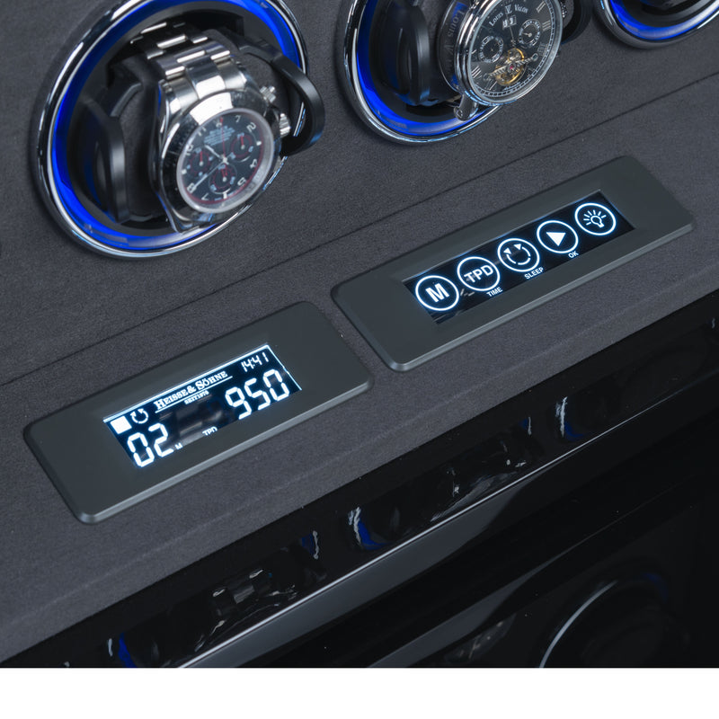 Chicago Black 6 Watches