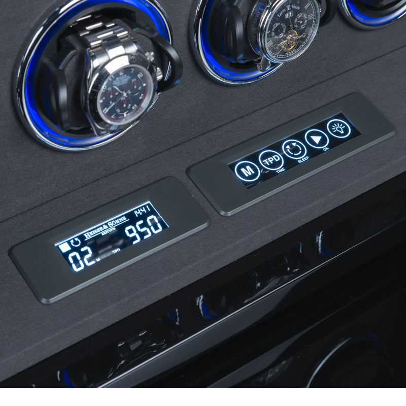 Chicago Black 8 Watches