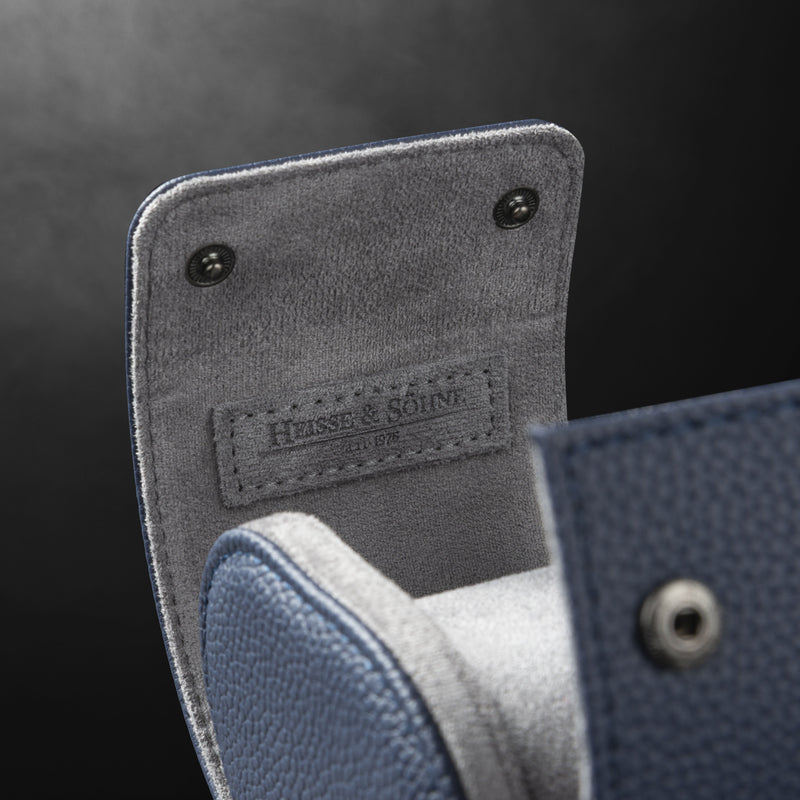 Charles Single Watch Roll Blue & Anthracite