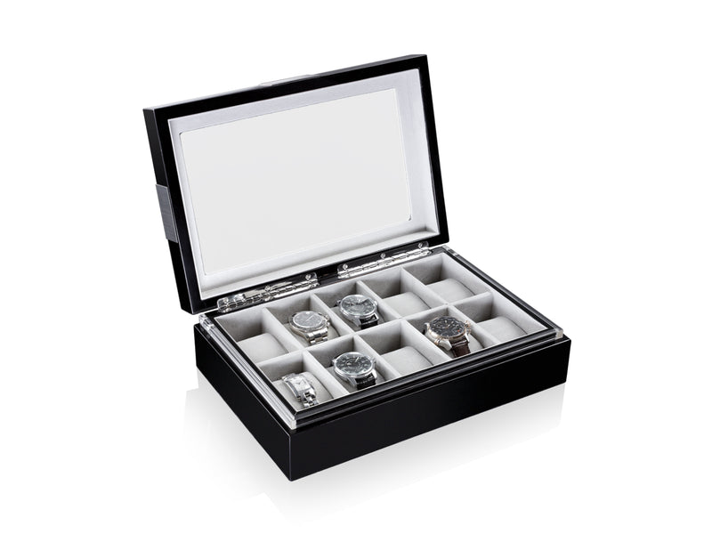 Executive 10 Watches Black & Gray Box