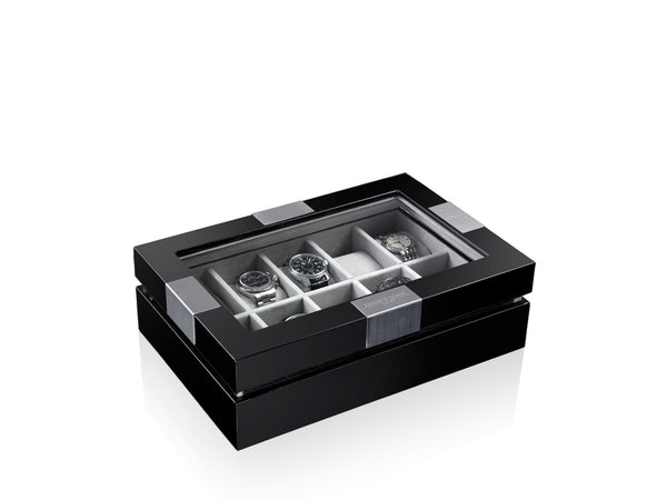 Executive 10 Watches Black & Gray Box