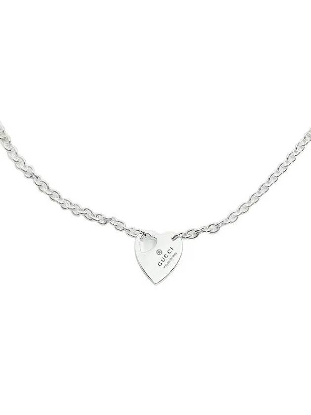 GUCCI TRADEMARK NECKLACE L 40/45CM SILVER