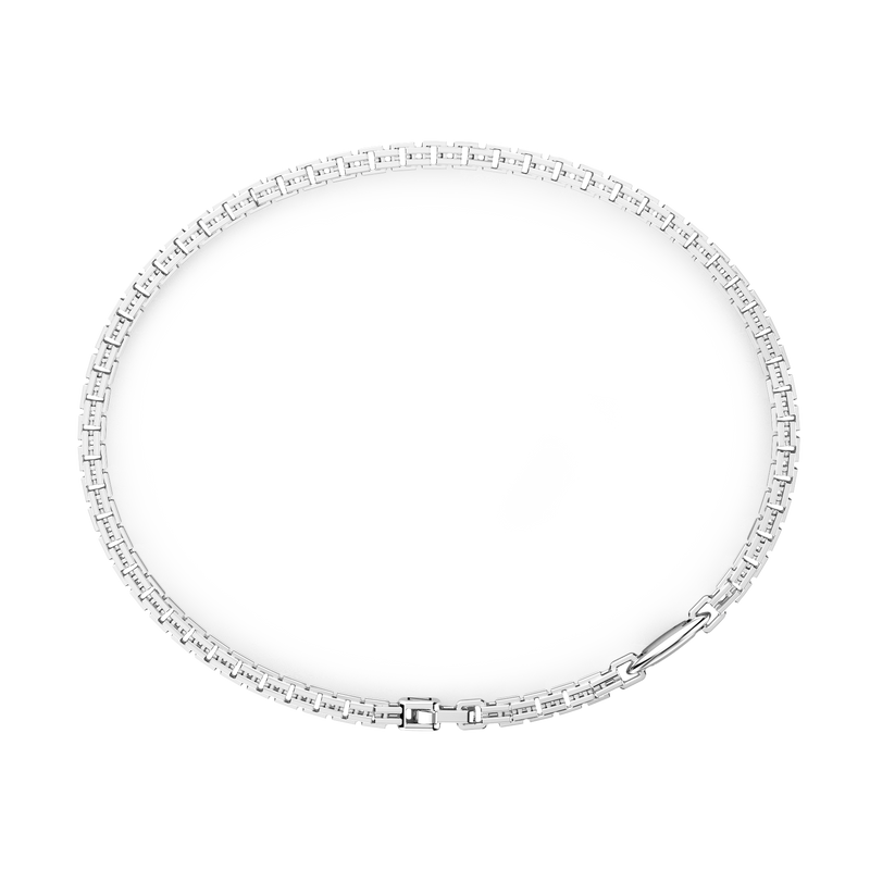Silver link-only Bracelet
