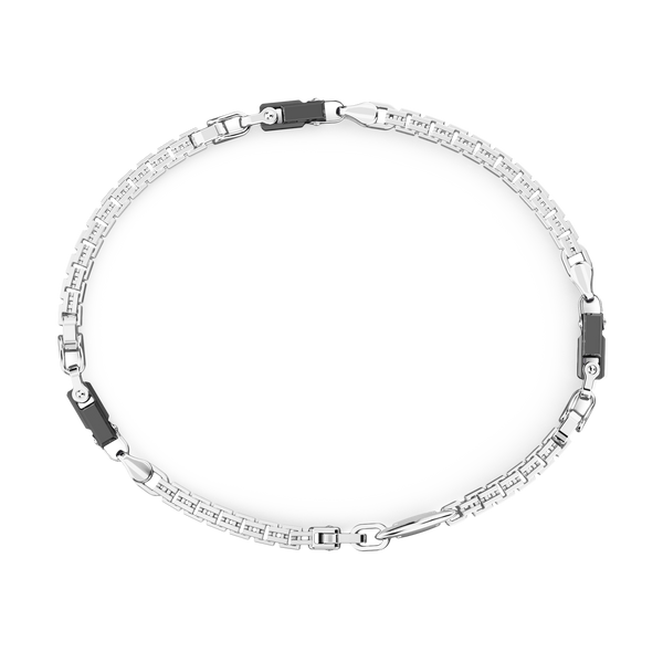 Silver link-only Bracelet