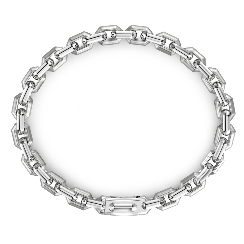 Silver link-only Bracelet