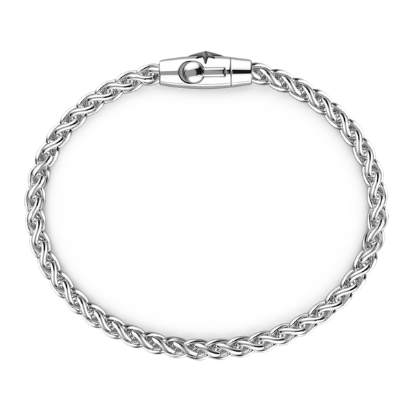 Silver Link-Only Bracelet