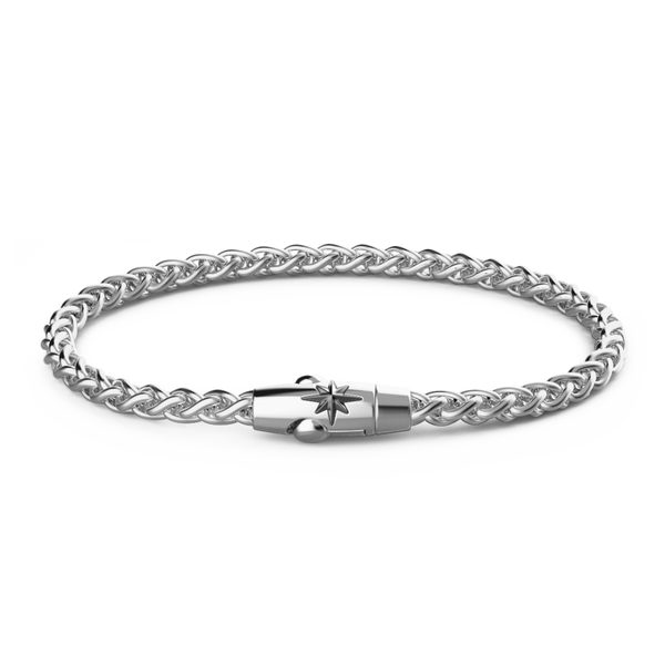 Silver Link-Only Bracelet