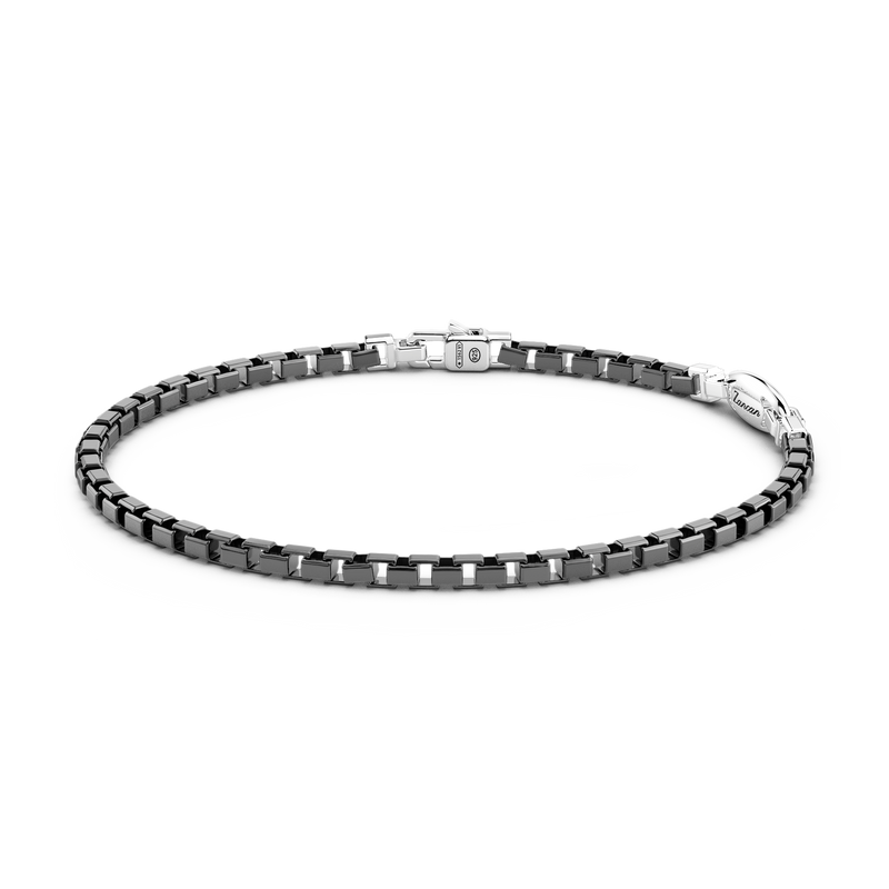 Black Silver Bracelet