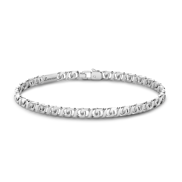 Silver Curb Chain Bracelet