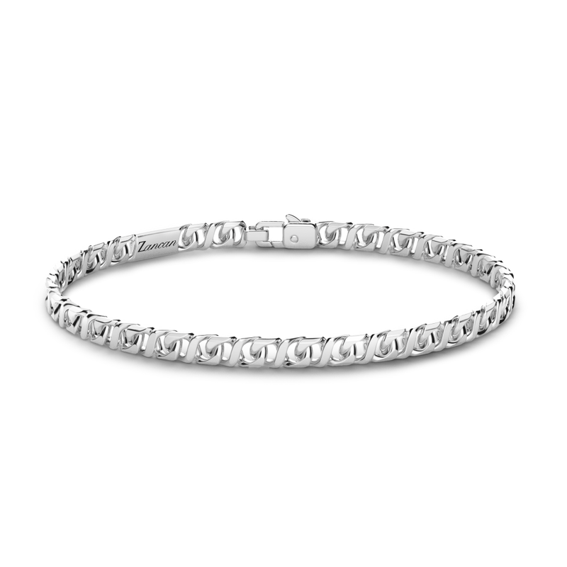 Silver Curb Chain Bracelet