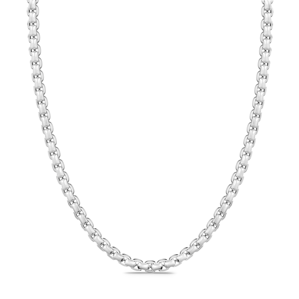 Silver Venetian link Necklace