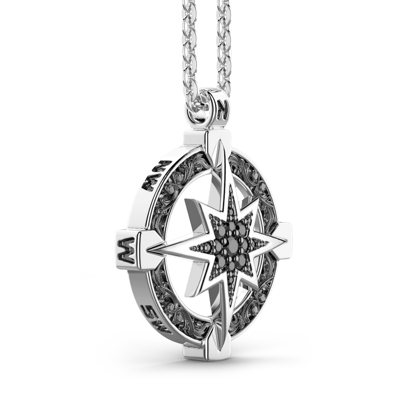 Silver Necklace with Star pendant