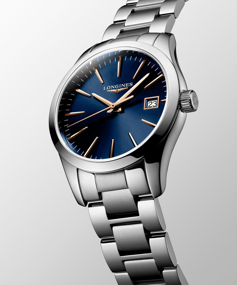 Conquest Classic Quartz watch L2.386.4.92.6