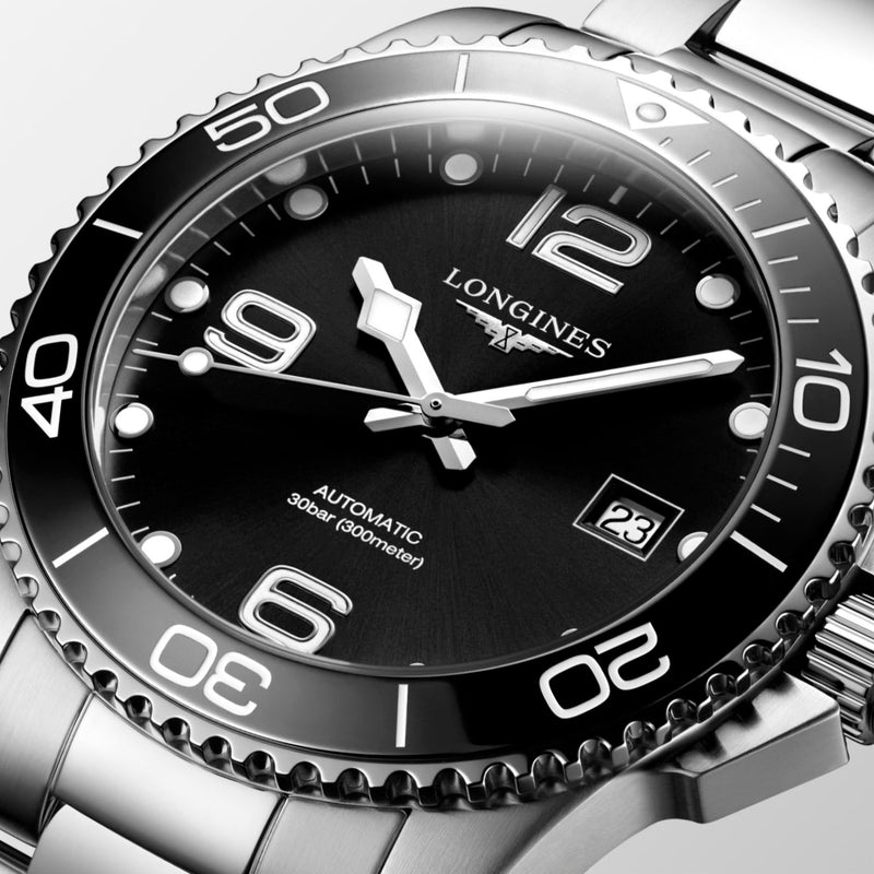 Longines Hydroconquest Ceramic 41mm Automatic Diving Watch L37814566