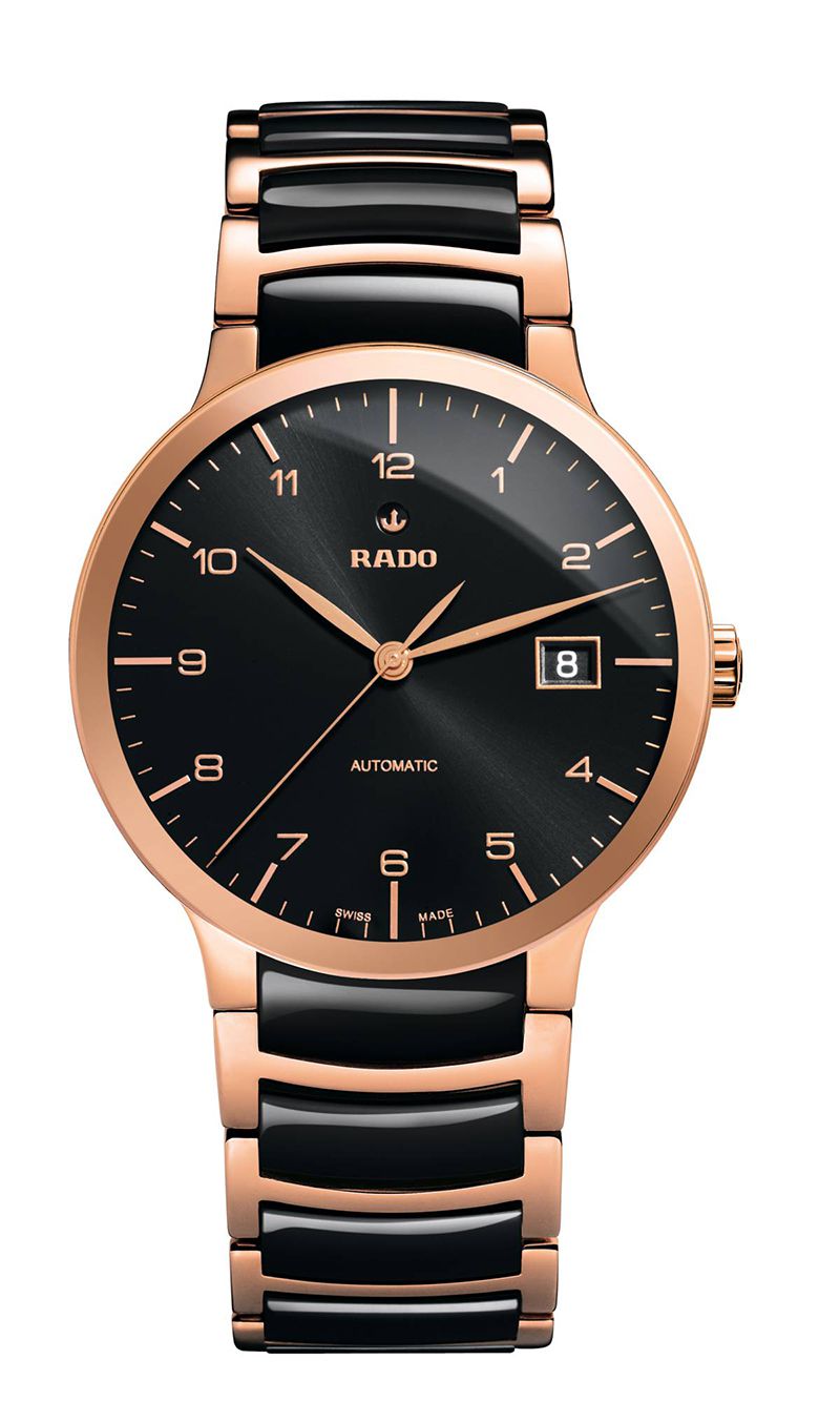 RADO Automatic Centrix, Stainless Steel / PVD, unisex watch