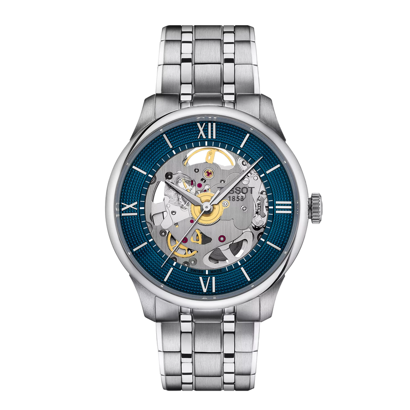 Tissot Chemin Des Tourelles Skeleton T1398361104800