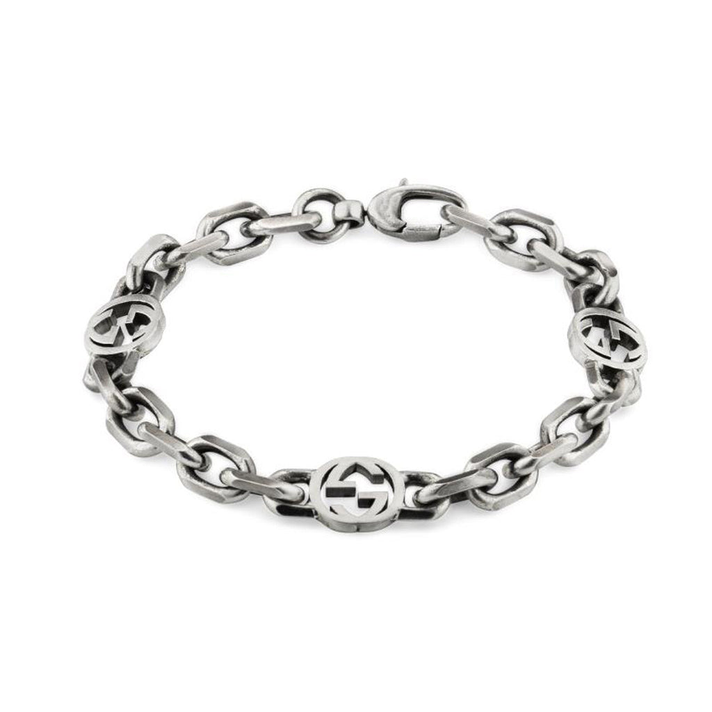 gusy  GUCCI Interlocking G Bracelet YBA620798001 – Finch Centre