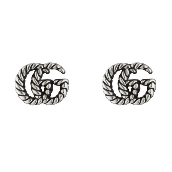 GUCCI Silver Double G Earring YBD627755001