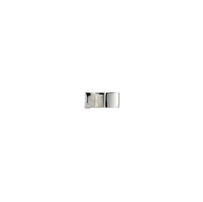 GUCCI INTERLOCKING G EARCUFF TOP GGX2 SEMI SHINY SILVER YBD675121001