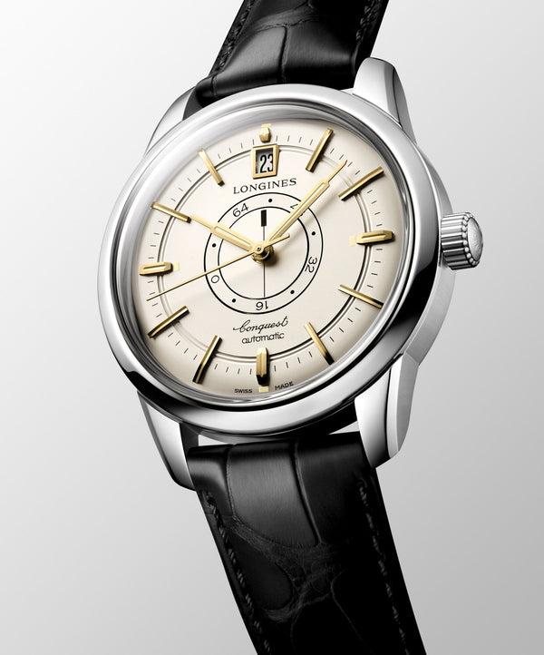 Conquest Heritage Central Power Reserve Automatic watch L1.648.4.78.2