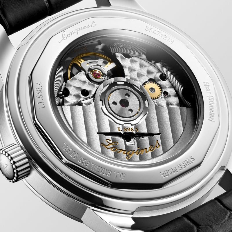 Conquest Heritage Central Power Reserve Automatic watch L1.648.4.78.2