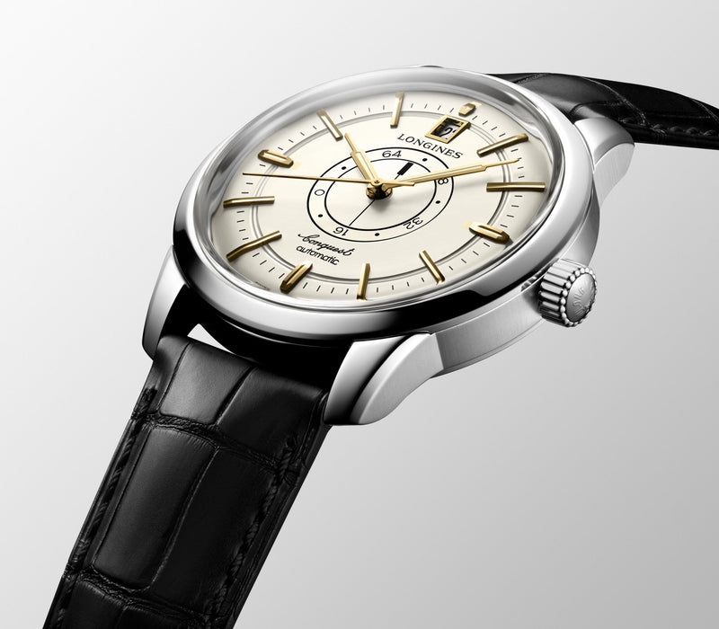 Conquest Heritage Central Power Reserve Automatic watch L1.648.4.78.2