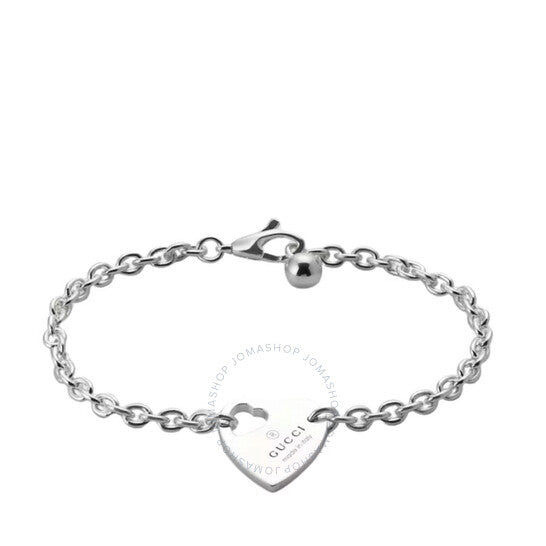 GUCCI TRADEMARK BRACELET L SILVER