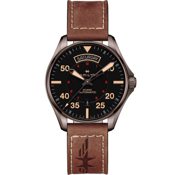HAMILTON Khaki Aviation Day Date Auto H64605531