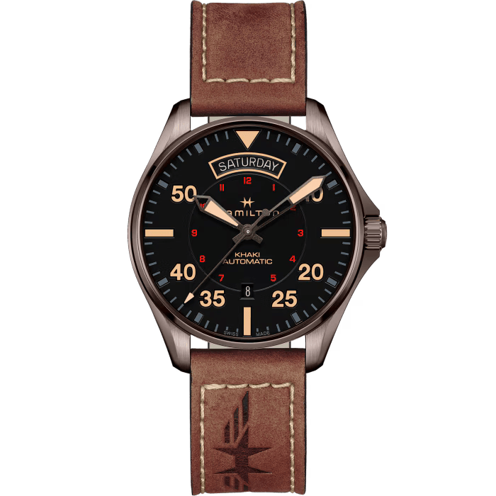HAMILTON Khaki Aviation Day Date Auto H64605531