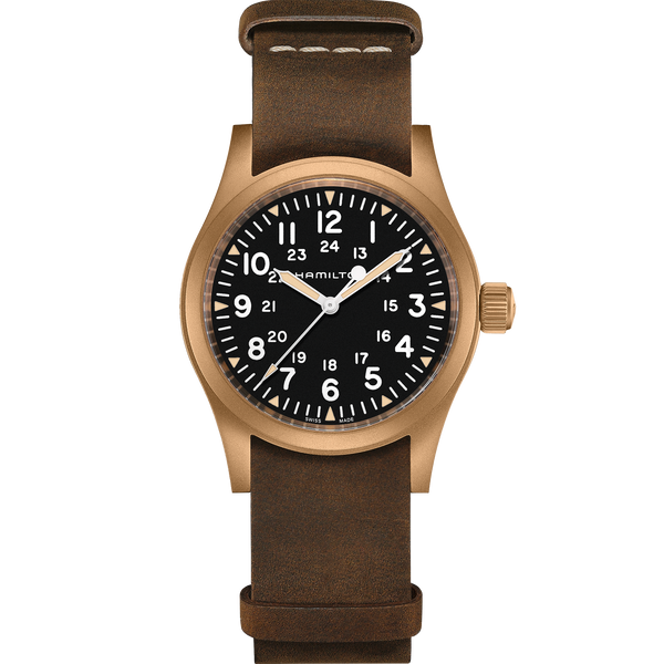 HAMILTON KHAKI FIELD MECH 38M H69459530