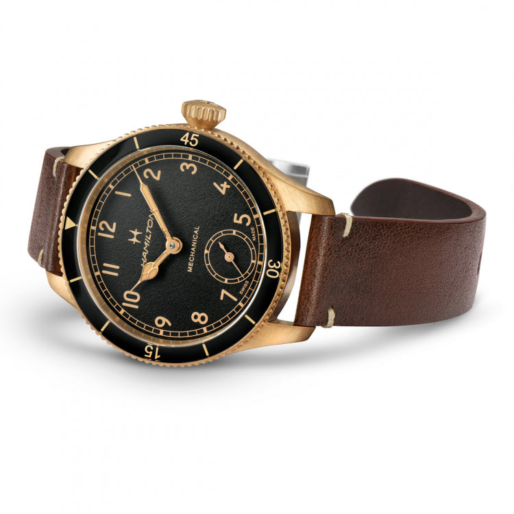 HAMILTON KHAKI AVIATION PILOT PIONEER MECHANICAL H76709530
