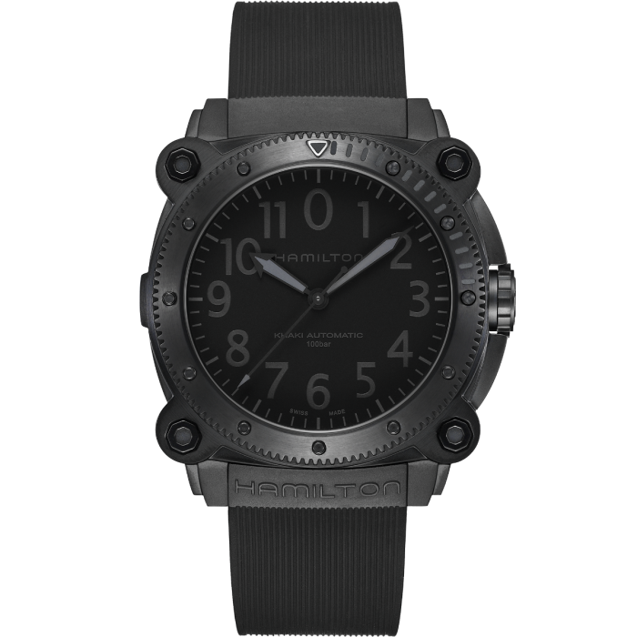 HAMILTON - KHAKI NAVY BELOWZERO AUTO TITANIUM - H78505330